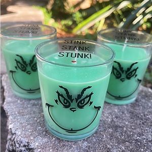 The grinch candle Christmas Candles Christmas gifts